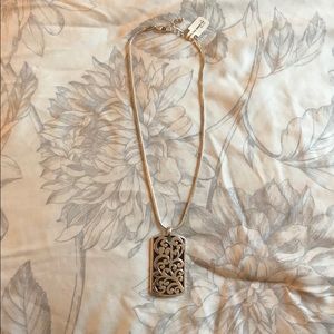 💍BNWT silver plated necklace